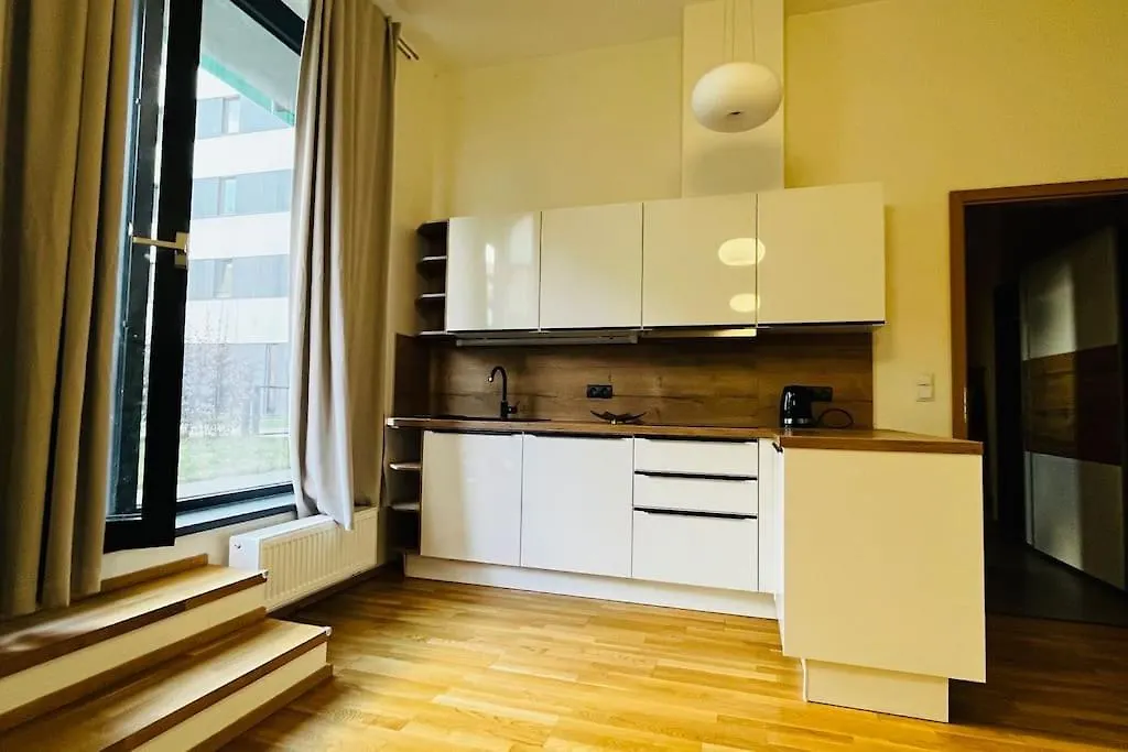 Apartment Holesovice, Garden, Garage Praha